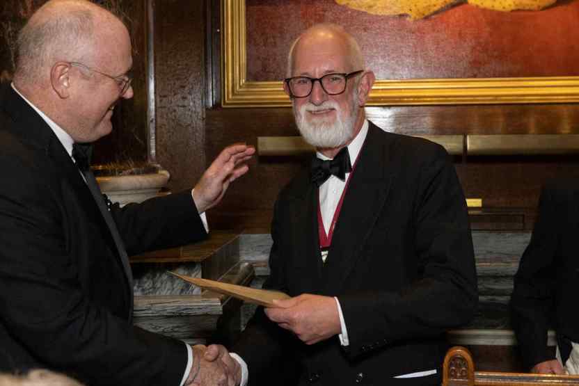 Our Clerk, Nicholas Westgarth, receives the Honorary Freedom of the Company